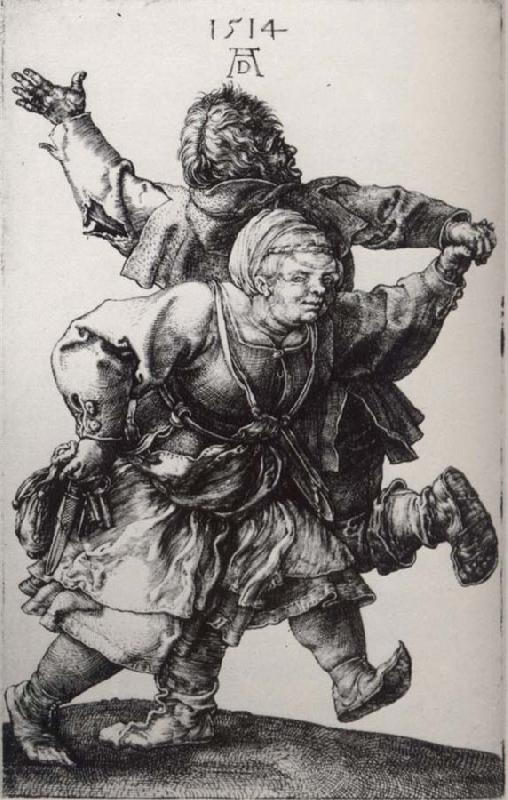 Albrecht Durer Dancing Peasant Couple